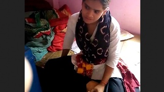 A neighbor receives an oral sex act from another neighbor in this heated video