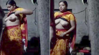 A stunning girl from an Indian village engages in sexual activities with her neighbor in exchange for money
