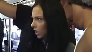 Stephanie Kane fumbled along with the bangers on the bus