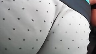 Putting your finger in Culito in a sexy short