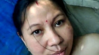 Bhabi enjoys open-air intimacy as a married woman