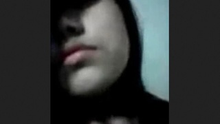 A girl from Tripura enjoys flaunting herself