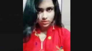 Enjoy watching a girl's arousal in this video