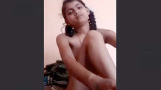 Cute Indian webcam model displays herself