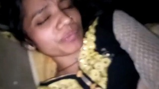 Indian girl from Desi background engages in sexual intercourse while feeling bashful