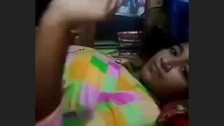 A Bengali housewife and her partner indulge in a heated threesome