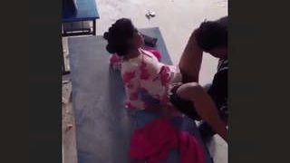 A pair discovered engaging in sexual activity at an educational institution