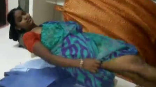 Indian wife pleases her husband with oral sex