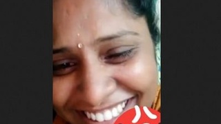 A seductive Indian woman reveals her breasts