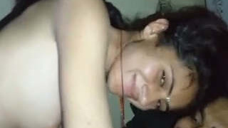 Indian beauty enjoys passionate encounter with lover