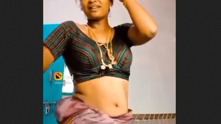 Arousing bhabhi's sensual display in an adult film