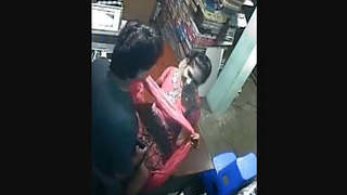 Stunning woman's buttocks are fondled by older male employee during intimate encounter after hours