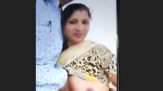 Indian aunt's pussy gets licked and penetrated