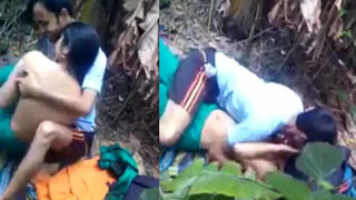 Indian college student practices self-pleasure with tutor