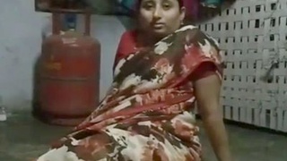 Sailaja, a seasoned Indian MILF, in explicit action