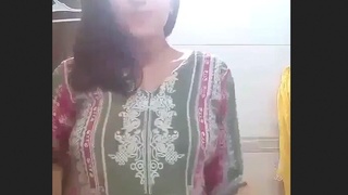 A revealing bathroom strip leads to a heated performance