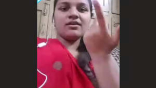 Fresh updates of a seductive woman revealing her breasts and intimate areas over a video chat
