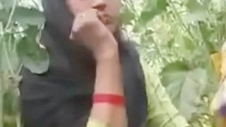 Village bride and brother-in-law's outdoor adventure