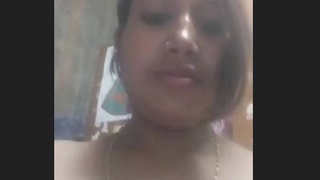 Assamese bhabi flaunts and stimulates her moist pussy