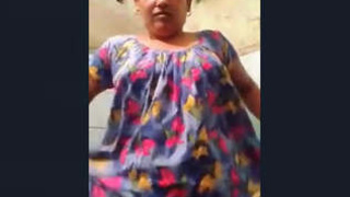 Indian wife seductively displays her breasts and genitalia in Part 2