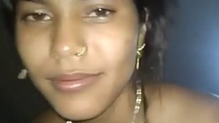 Indian wife gives her spouse an exhilarating experience