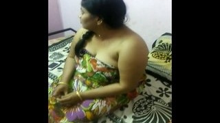 Indian housewife enjoys watching adult films in Telugu language