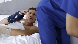 Injured brother gets help from Nurse Sister