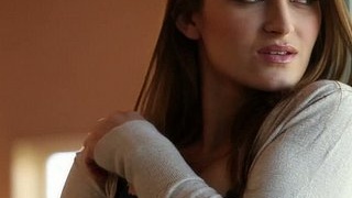 Young and sensual Dani Daniels uncovered in explicit display of her intimate area