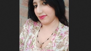 A stunning Pathan woman engages in a heated rendezvous.