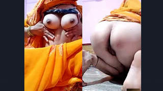 Two separate videos of a village bhabhi who is not pleased