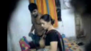 Secretly recorded video of bhabi's afternoon sexual encounter
