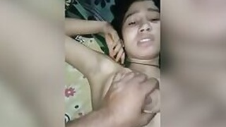 Beautiful village Desi girl has sex for the first time with a guy MMC