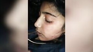 Sexy Desi XXX girl loves sucking her boyfriend's hard cock MMC