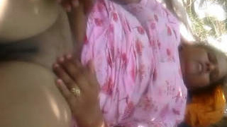 Randy, a Punjabi beauty, experiences intense pleasure out in the open fields