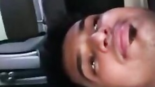 Free indian sex video of wife desi giving blowjob in open air in car