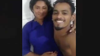 Couple relaxing in Oyo hotel room - Part 1