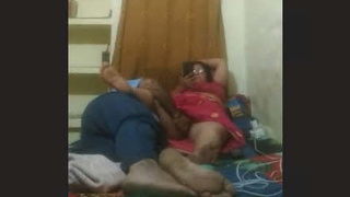 Indian couple shares intimate moment as wife pleasures herself