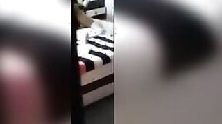 Desi indian sex video of hawt's wife recorded by servant