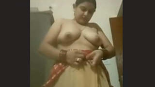 Indian wife on a video chat