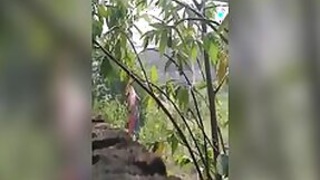 Woman captured by Desi's boyfriend making XXX videos of her peeing aunt