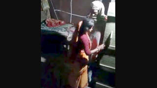 Middle-aged woman has passionate sex with her hidden partner at home caught on camera