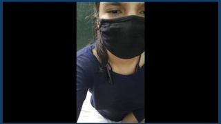 Sensual tit play with the alluring Mallu Simas