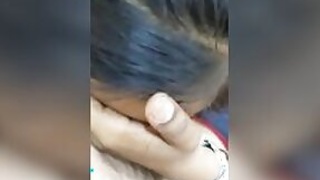 Desi XXX housewife eats her master's hot cum at home MMS video