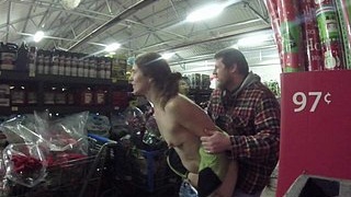 A spontaneous encounter in a grocery store parking lot