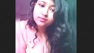 Big-breasted Bengali beauty gets pounded from behind