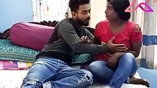 Chick Desi comes to visit her best friend and takes his XXX cock
