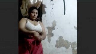 Indian wife's transformation in a video