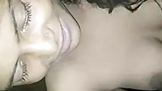 A call girl from an Indian village stripped naked