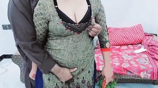 A Pakistani tailor's steamy encounter with a busty client leads to a creamy surprise and intense sex