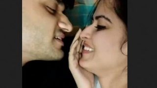 Indian couple's intimate video featuring a busty wife